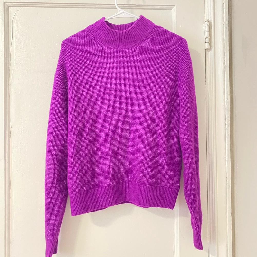 GAP Rich Purple Knit Sweater